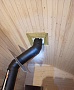 Монтаж чугунной печи Jotul F 500.2 BP с дымоходом Magma