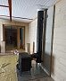 Монтаж чугунной печи Jotul F 500.2 BP с дымоходом Magma