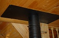 Монтаж чугунной печи Vermont Castings Defiant с дымоходом Schiedel Permeter
