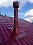 Монтаж чугунной каминной топки Jotul I400 Harmony BP с дымоходом Термострой