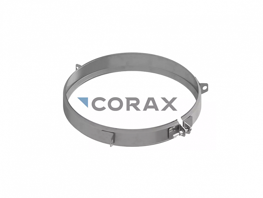 Хомут обжимной под растяжку Ø200 (430/0,5) Corax