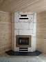 Монтаж чугунной каминной топки Jotul I400 Harmony BP с дымоходом Термострой