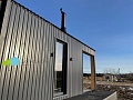 Монтаж чугунной печи Invicta Mesnil с дымоходом Magma