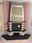 Монтаж чугунной каминной топки KawMet W17 Decor с дымоходом Коракс