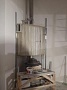 Монтаж термокороба каминной топки Jotul I18
