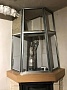 Монтаж чугунной каминной топки Jotul I18 Panorama BBE с дымоходом Schiedel UNI
