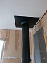 Монтаж чугунной печи Jotul F3 с дымоходом Magma