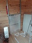 Монтаж чугунной печи Jotul MF3 BP с дымоходом Коракс