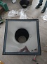 Монтаж чугунной печи Jotul F305 R LL BP с дымоходом Schiedel Permeter