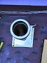 Монтаж чугунной печи Jotul F305 R LL BP с дымоходом Schiedel Permeter