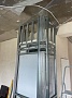 Монтаж стальной каминной топки Астов P2S 700R (шамот) с дымоходом Lava