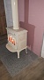 Монтаж чугунной печи Jotul F3 IVE с дымоходом Термострой