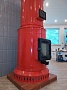 Монтаж печи-голландки КДМ ПКО-20 с дымоходом Magma