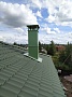 Монтаж стальной каминной топки Астов P3S 10057 (шамот) с дымоходом Коракс