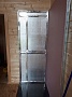 Монтаж чугунной печи Jotul F8 TD BP с дымоходом Schiedel Permeter