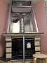 Монтаж чугунной каминной топки KawMet W17 Decor с дымоходом Коракс