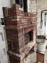 Монтаж стальной каминной топки Астов PS 8057 (шамот) с дымоходом Magma