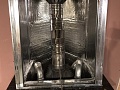 Монтаж чугунной каминной топки Nordflam La Braise CDP с дымоходом Коракс