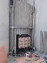 Монтаж термокороба каминной топки Jotul I18