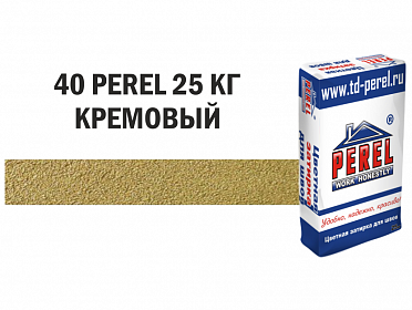 Perel RL 0440 Кремовая декоративная затирочная смесь, 25 кг